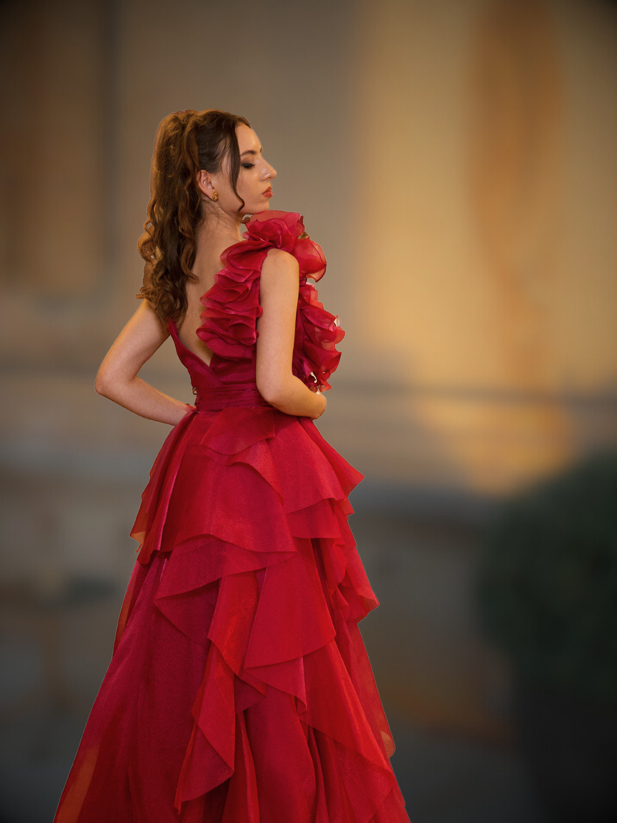 ВЕЧЕРНА РОКЛЯ FIORE FUSIA