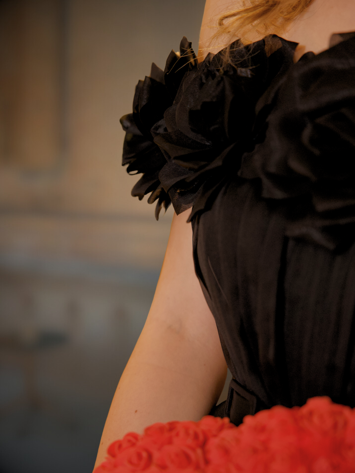 ВЕЧЕРНА РОКЛЯ MIDNIGHT BLACK ROSE 