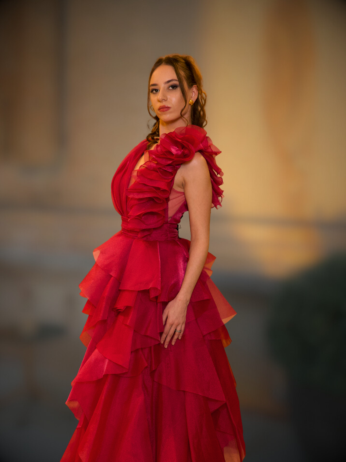 ВЕЧЕРНА РОКЛЯ FIORE FUSIA